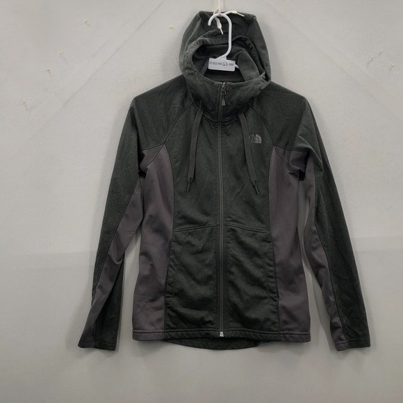 The North Face Jackets & Blazers - The North Face Womens Black Long Sleeve Pockets Full Zip Hooded Jacket Size SP